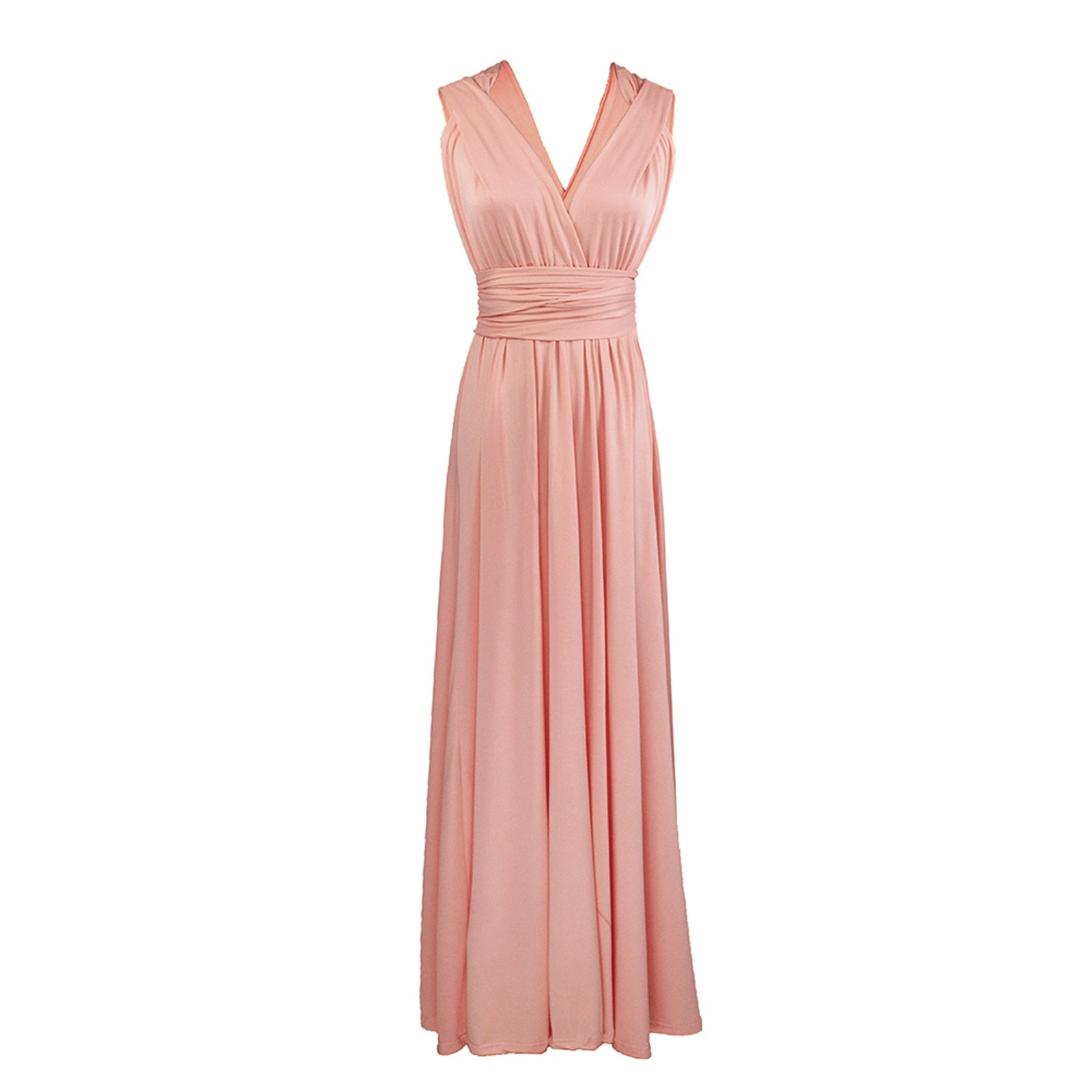 thumbnail image 5 of Vestido sexy cruzado con tirantes para mujer, multiusos, de poliéster, 5 colores, versátil para fiestas/verano, tallas asiáticas, 5 of 8